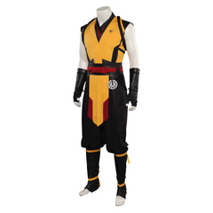 Mortal Kombat Scorpion Tenue Homme Jeu Video Cosplay Costume