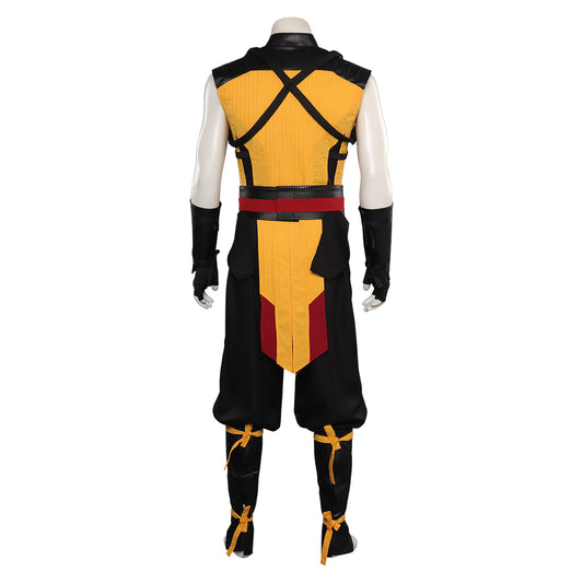 Mortal Kombat Scorpion Tenue Homme Jeu Video Cosplay Costume