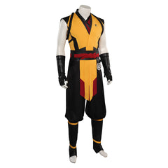 Mortal Kombat Scorpion Tenue Homme Jeu Video Cosplay Costume