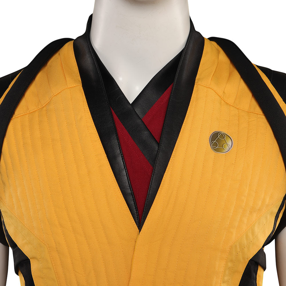 Mortal Kombat Scorpion Tenue Homme Jeu Video Cosplay Costume