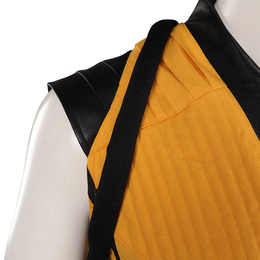 Mortal Kombat Scorpion Tenue Homme Jeu Video Cosplay Costume