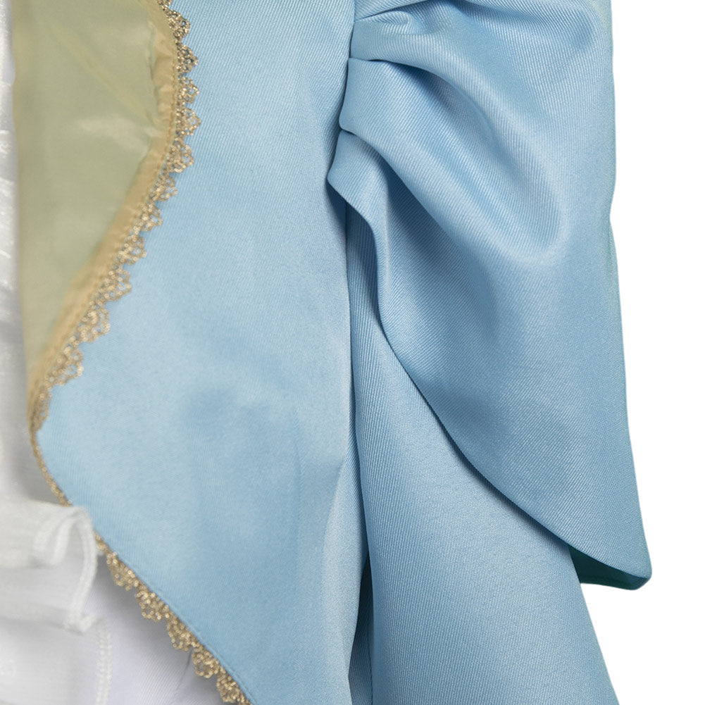 Movie Poor Things Bella Baxter Cosplay Costume Outfits Halloween Carnival Suit cosplay Belle Baxter Blue coat