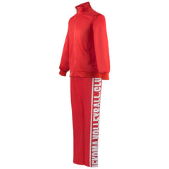 Nekoma High School Kozume Kenma Tenue de Sport Rouge Cosplay Costume
