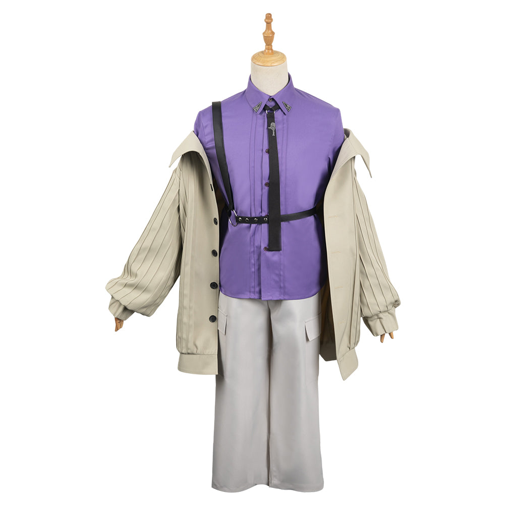 Nijisanji Youtuber Kanae Tenue Violet Cosplay Costume
