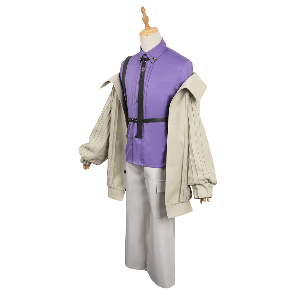 Nijisanji Youtuber Kanae Tenue Violet Cosplay Costume