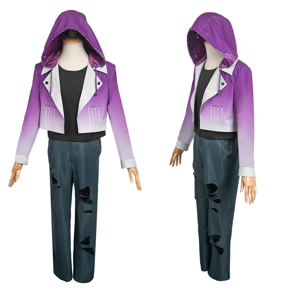 Nijisanji Youtuber Kuzuha Tenue Violette Cosplay Costume