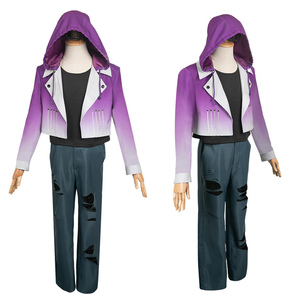 Nijisanji Youtuber Kuzuha Tenue Violette Cosplay Costume
