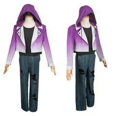 Nijisanji Youtuber Kuzuha Tenue Violette Cosplay Costume