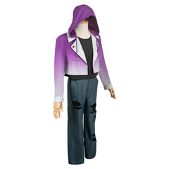 Nijisanji Youtuber Kuzuha Tenue Violette Cosplay Costume