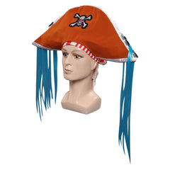 One Piece Buggy Pirates Chapeau De Pirate & Foulard Accessoire