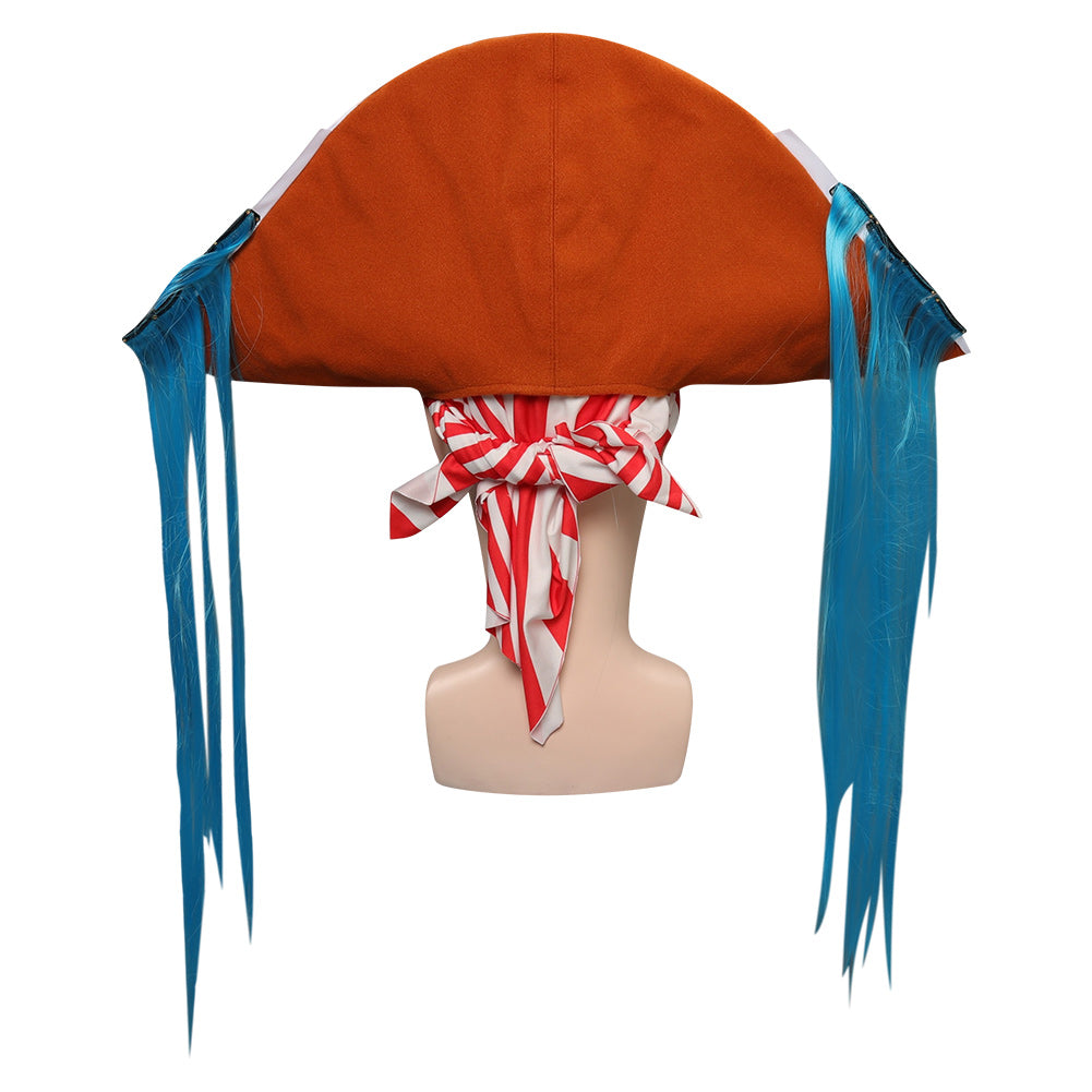 One Piece Buggy Pirates Chapeau De Pirate & Foulard Accessoire
