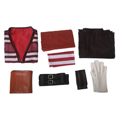 One Piece Buggy Tenue Raye Cosplay Costume