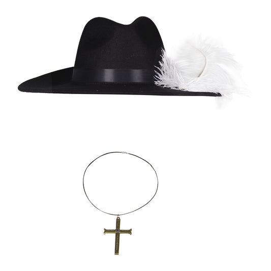 One Piece Dracule Mihawk Hawk Eyes Chapeau Collier Accessories