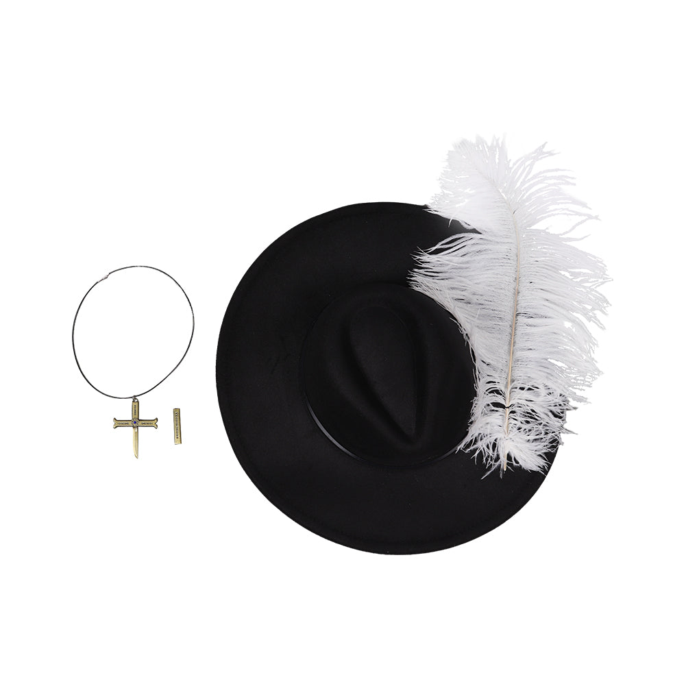 One Piece Dracule Mihawk Hawk Eyes Chapeau Collier Accessories