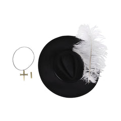 One Piece Dracule Mihawk Hawk Eyes Chapeau Collier Accessories