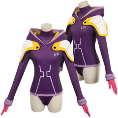 One Piece Jewelry Bonney Tenue Violette Cosplay Costume