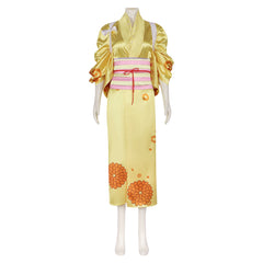 One Piece Kikunojo Kimono Japonais Cosplay Costume