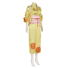 One Piece Kikunojo Kimono Japonais Cosplay Costume