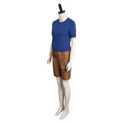 One Piece Nami Bleu Tenue Cosplay Costume