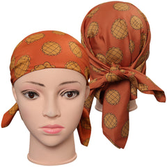 One Piece Nami Foulard en Calicot Orange Cosplay Costume
