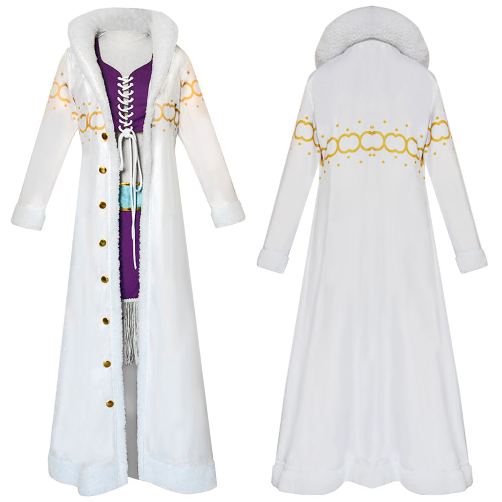 One Piece Nico Robin Miss All Sunday Tenue Cosplay Costume