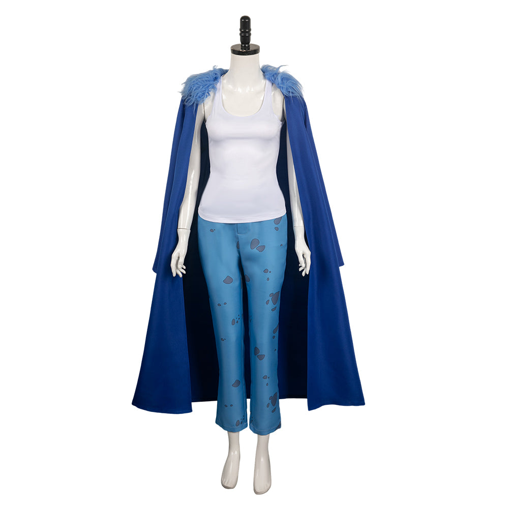 One Piece Onigashima Femme Trafalgar D. Water Law Adulte Cosplay Costume
