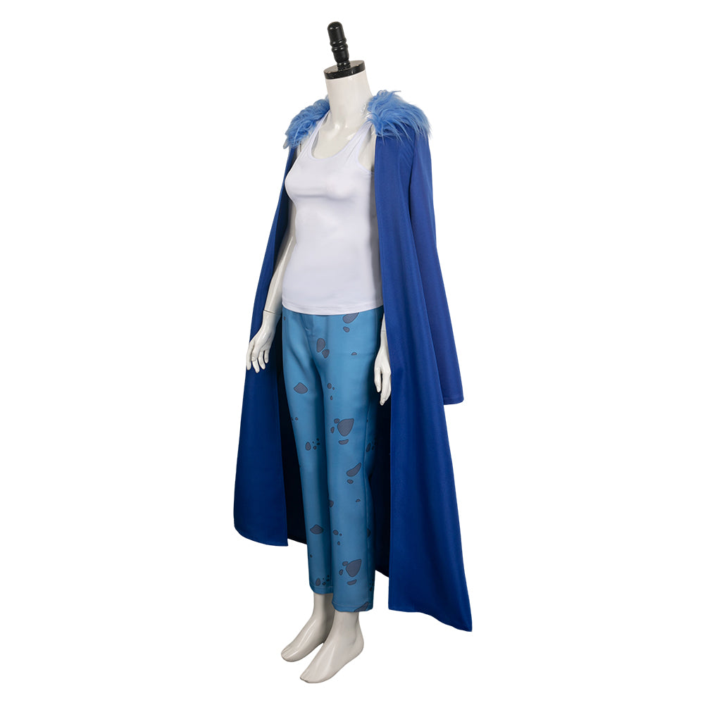 One Piece Onigashima Femme Trafalgar D. Water Law Adulte Cosplay Costume