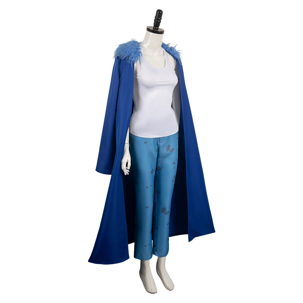 One Piece Onigashima Femme Trafalgar D. Water Law Adulte Cosplay Costume
