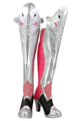 Overwatch Pink Mercy Skin Mercy Bottes Cosplay Chaussure