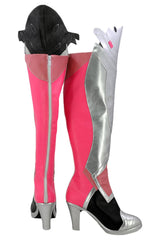 Overwatch Pink Mercy Skin Mercy Bottes Cosplay Chaussure