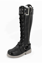 Persona 5 Futaba Sakura Bottes Cosplay Chaussures