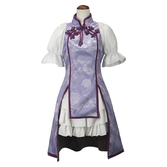 Puella Magi Madoka Magica Akemi Homura Cheongsam Cosplay Costume