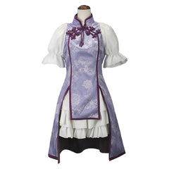 Puella Magi Madoka Magica Akemi Homura Cheongsam Cosplay Costume