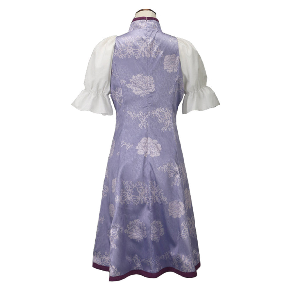 Puella Magi Madoka Magica Akemi Homura Cheongsam Cosplay Costume