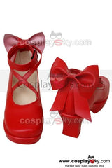 Puella Magi Madoka Magica Kaname Madoka Cosplay Chaussures