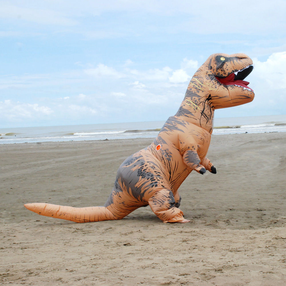 Déguisement dinosaure T-Rex gonflable enfant - Jurassic World. Livraison  24h