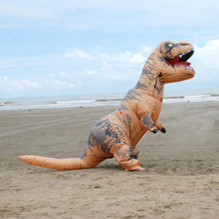Dinosaure Gonflable Combinaison Taille d'Adulte T-Rex Jurassic World Cosplay Costume