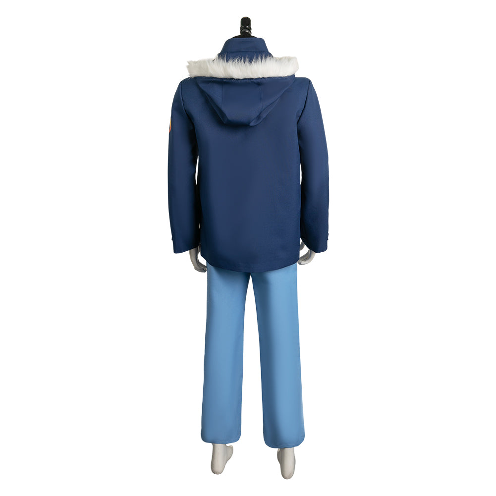 Scott Pilgrim TV Scott Pilgrim Takes Off 2023 Bleu Tenue Cosplay Costume