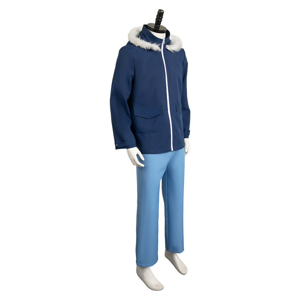 Scott Pilgrim TV Scott Pilgrim Takes Off 2023 Bleu Tenue Cosplay Costume