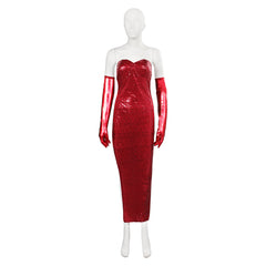sexy dress Cosplay Costume Outfits Halloween Carnival Suit Jessica Rabbit Who Framed Roger Rabbit