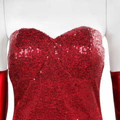 sexy dress Cosplay Costume Outfits Halloween Carnival Suit Jessica Rabbit Who Framed Roger Rabbit