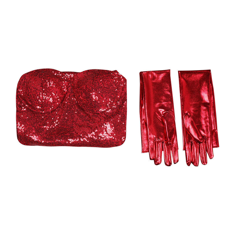 sexy dress Cosplay Costume Outfits Halloween Carnival Suit Jessica Rabbit Who Framed Roger Rabbit
