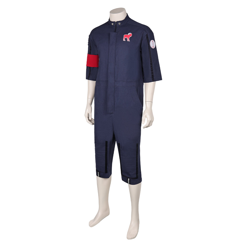 Slipknot Joey Jordison Uniforme de Cowboy Noir Cosplay Costume