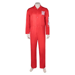 Slipknot Joey Jordison Uniforme Rouge Cosplay Costume