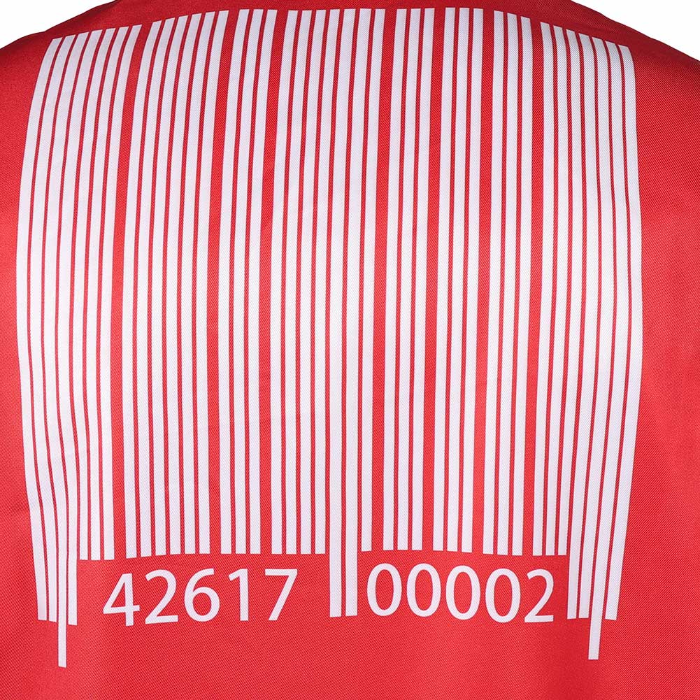 Slipknot Joey Jordison Uniforme Rouge Cosplay Costume