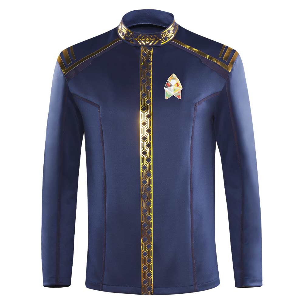 Star Trek: Strange New Worlds Officier Scientifique de Spock Manteau Bleu Cosplay Costume