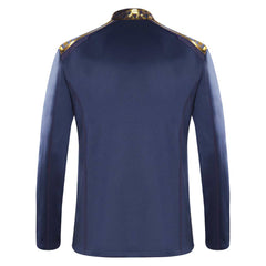 Star Trek: Strange New Worlds Officier Scientifique de Spock Manteau Bleu Cosplay Costume