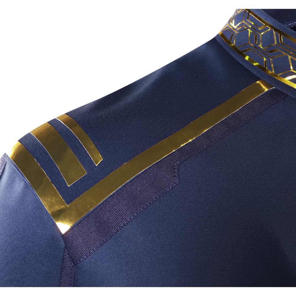Star Trek: Strange New Worlds Officier Scientifique de Spock Manteau Bleu Cosplay Costume