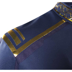 Star Trek: Strange New Worlds Officier Scientifique de Spock Manteau Bleu Cosplay Costume