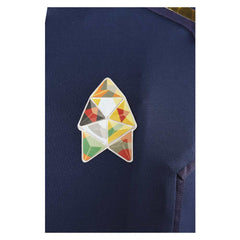 Star Trek: Strange New Worlds Officier Scientifique de Spock Manteau Bleu Cosplay Costume